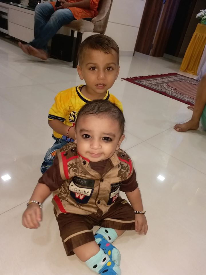 Both OM and Samit born after difficult cases of fertility