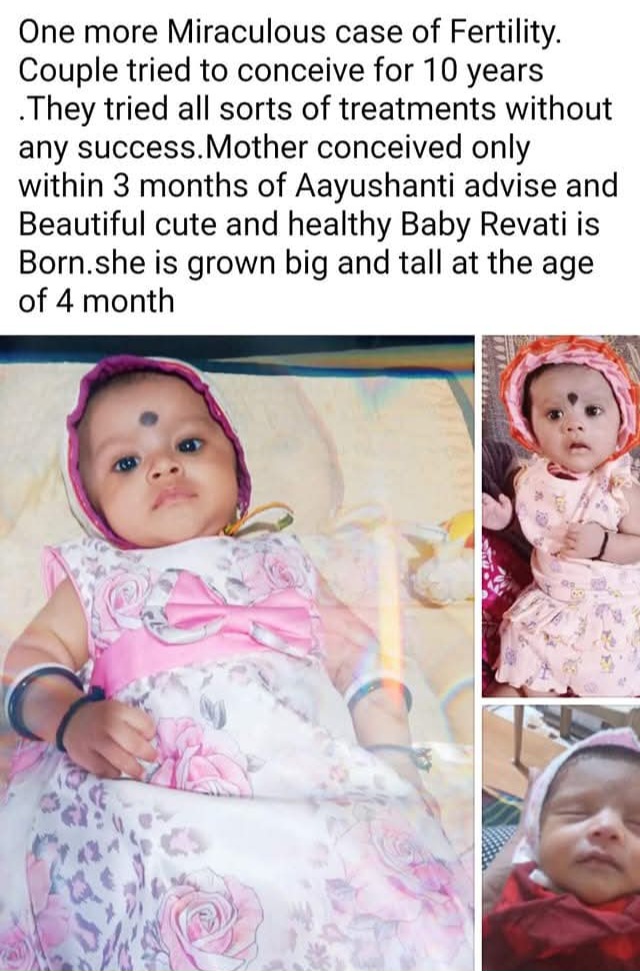Conceived naturally after 10 years