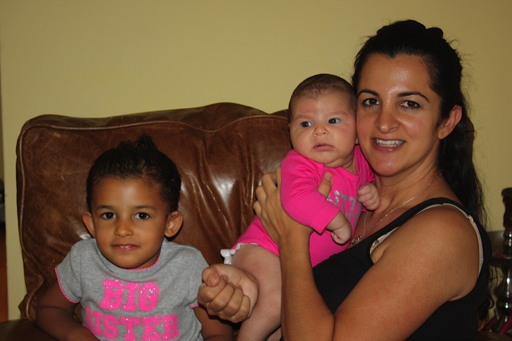 both babies born after difficulty to conceive