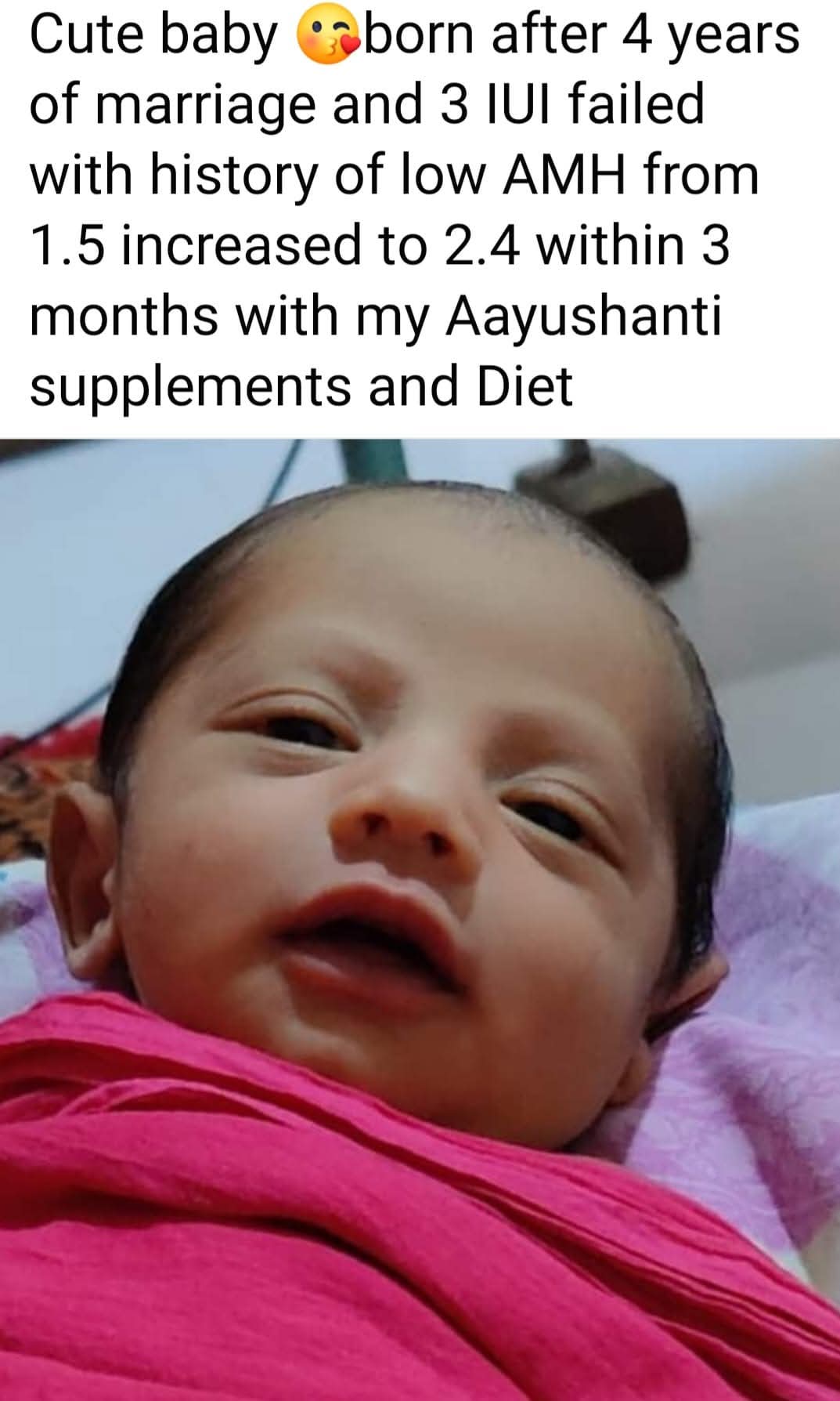 low amh after multiple faile ivf